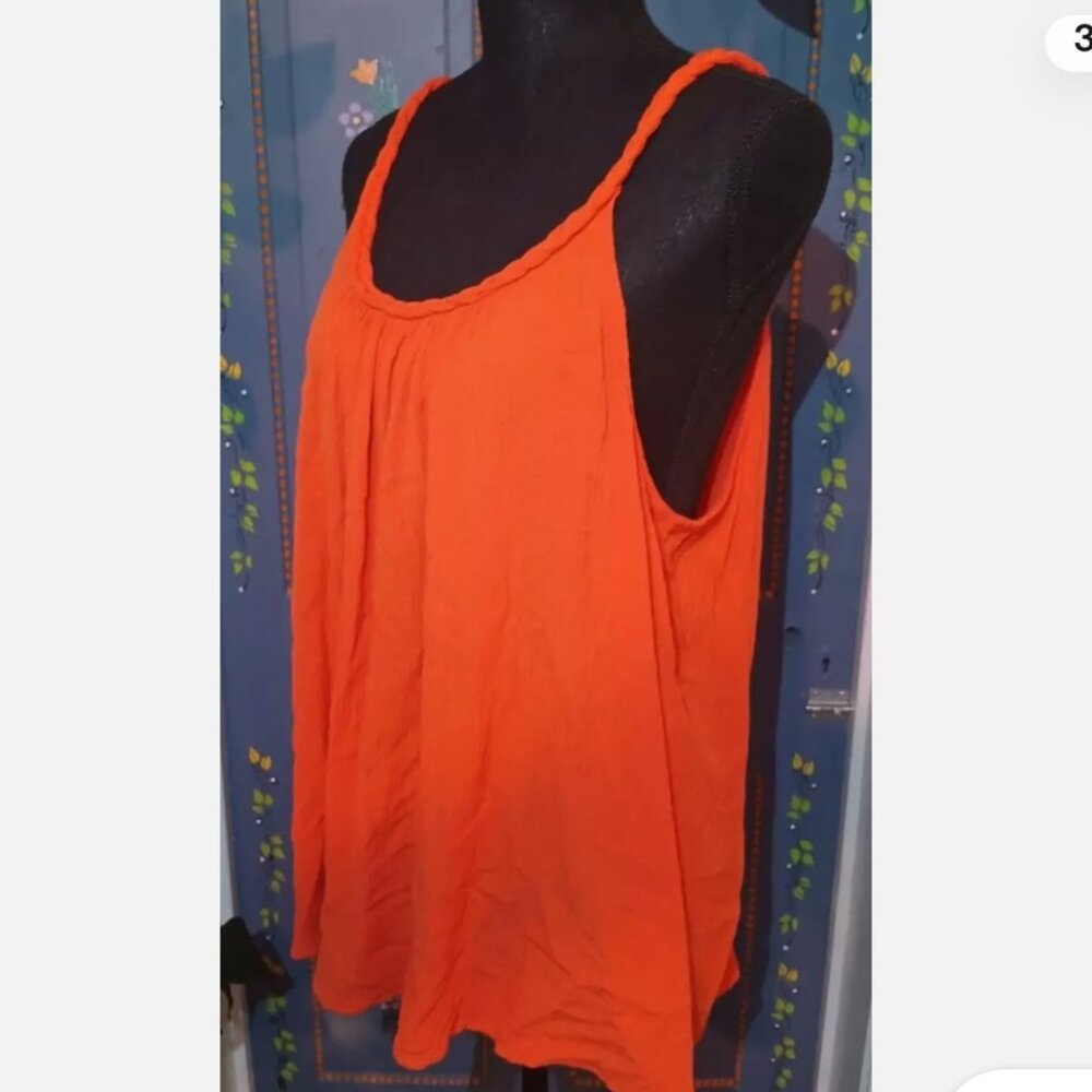 Massimo Orange Tank